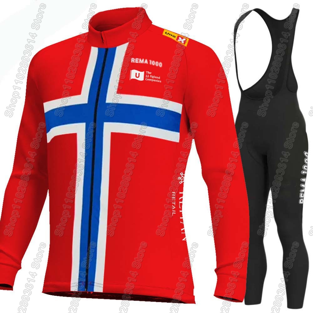 Winter Clothing Norway - Zestaw kolarski UNO X 2026, koszulka
