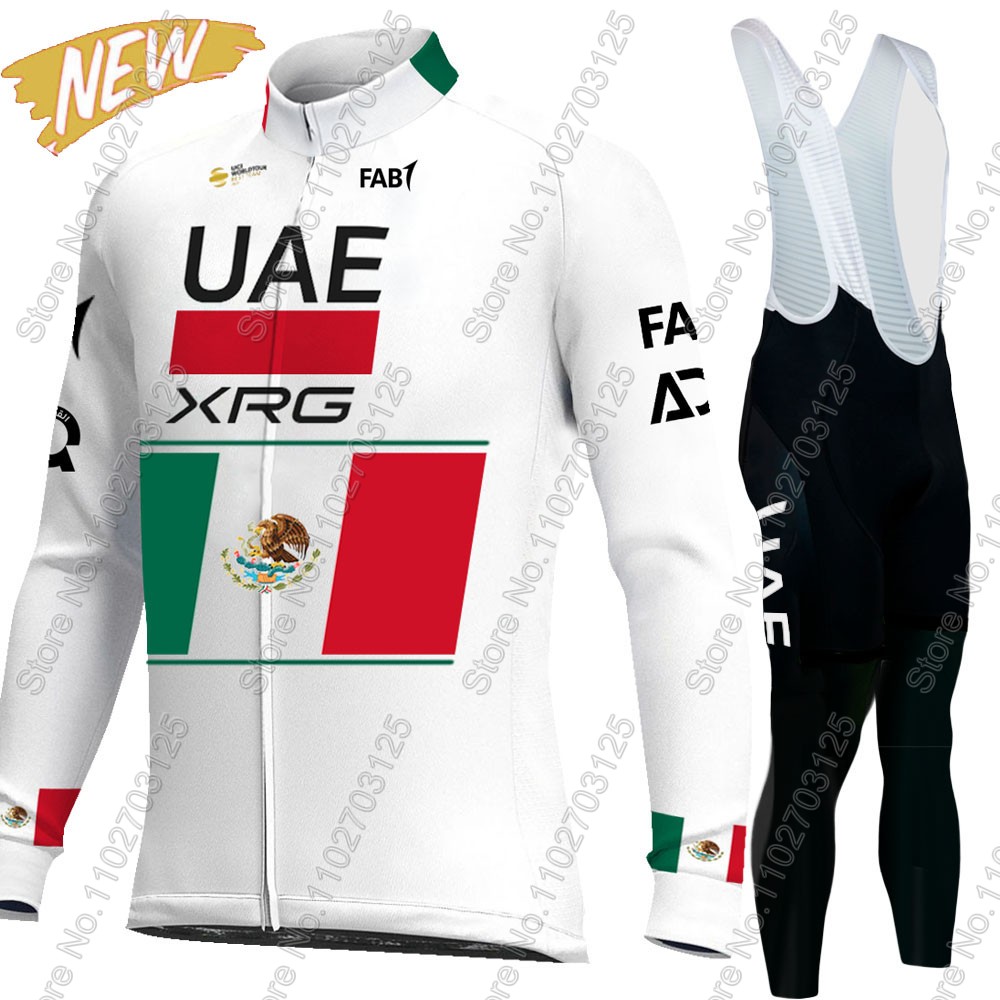 Winter Clothing Men Sale - Zestaw kolarski UAE Team 2026 Meksyk