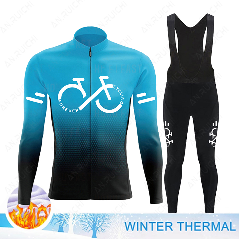 Winter Clothing Men Sale - Zimowa koszulka kolarska z polaru termicznego