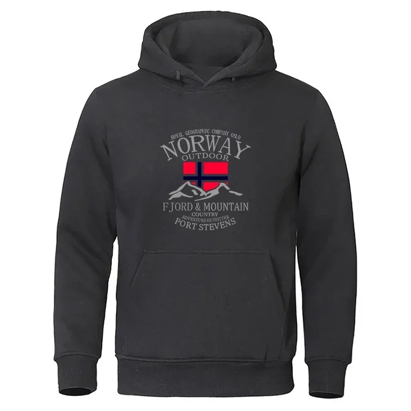 Winter Clothing Norway - Męska bluza z długim rękawem Norwegia