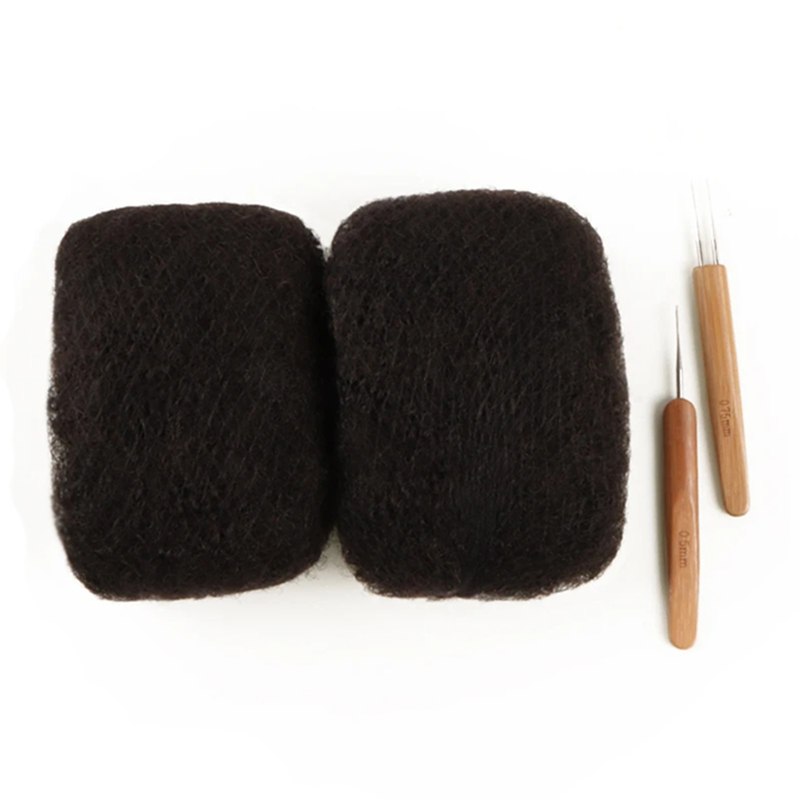 Winter Clothing Bundle - Afro perwersyjne kręcone ludzkie włosy luzem