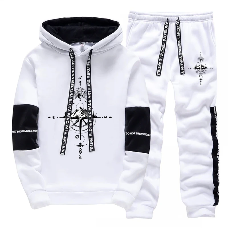 Winter Clothing For - Nowy jesienno-zimowy męski dres, modny, casualowy,