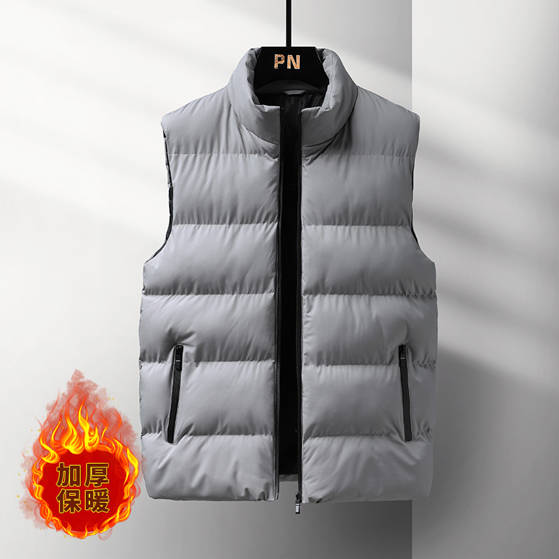 Męska zimowa gruba ocieplana k – Padded Vest Gilet recenzja i cena