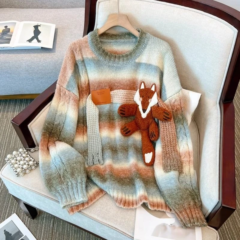 Sweter Anime Damski Zimowy Kor – Winter Clothing Korean recenzja i cena