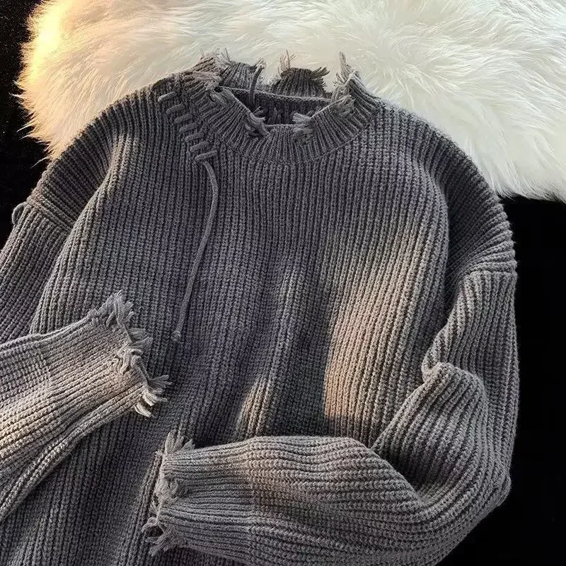 Men's Clothing Pullovers Beige – Winter Clothing Korean recenzja i cena