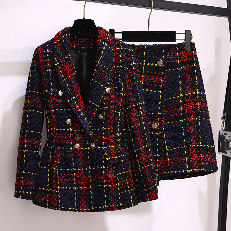 Kobiety Zimowy Vintage Tweed K – Winter Clothing Korean recenzja i cena
