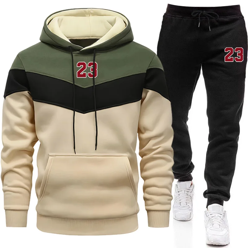 Nowy męski dres z kapturem, bl – Winter Clothing For recenzja i cena