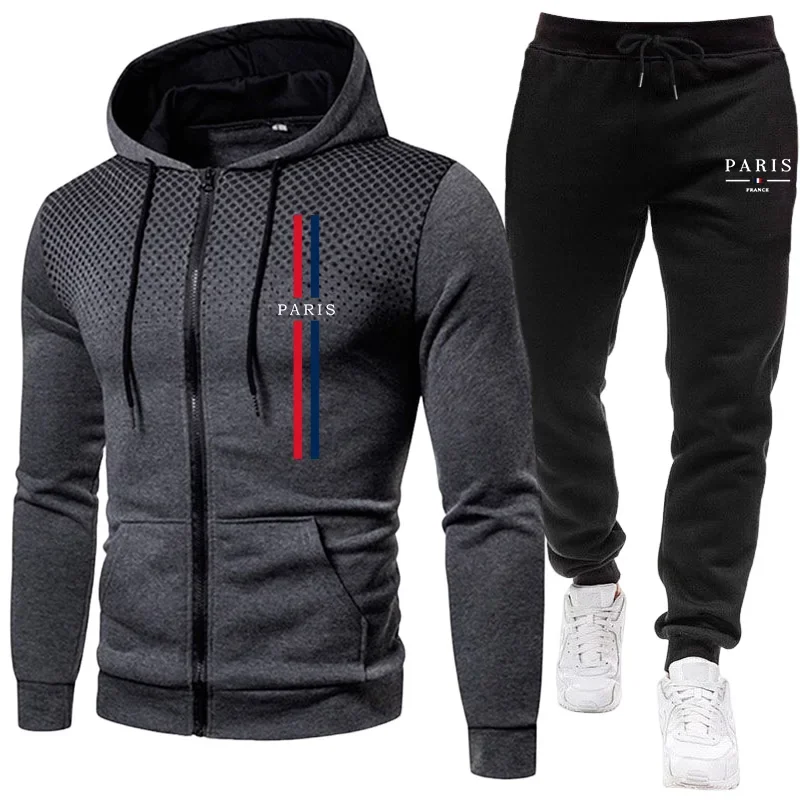 Męski dres sportowy z kurtką n – Winter Clothing For recenzja i cena