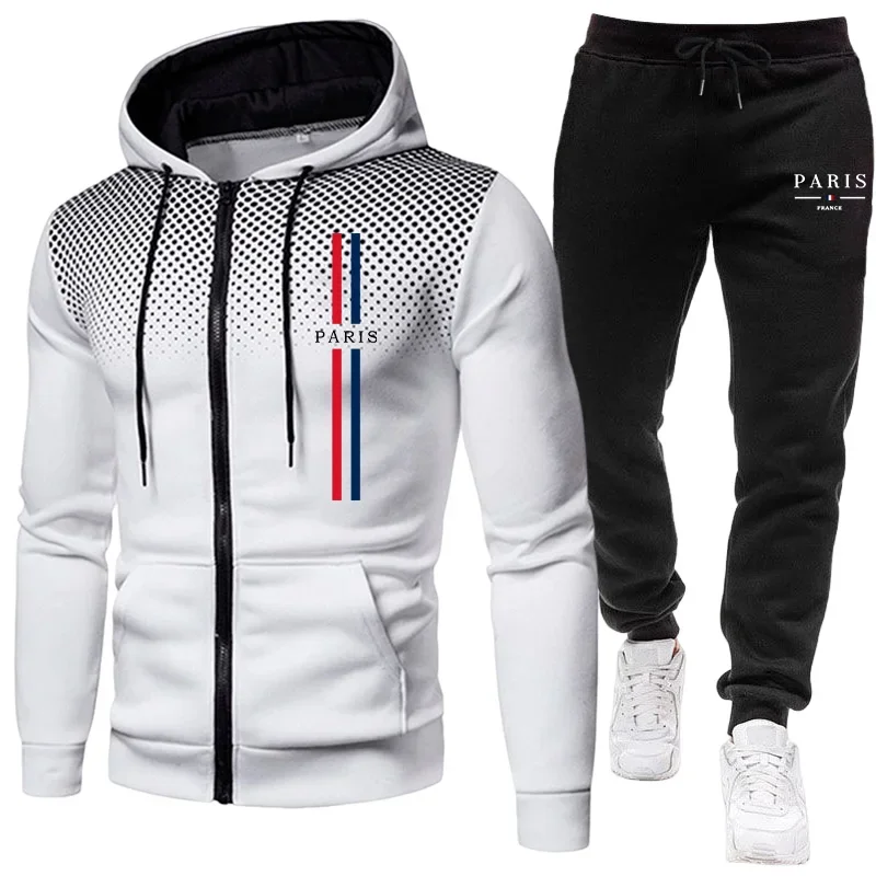 Męski dres sportowy z kurtką n – Winter Clothing For recenzja i cena