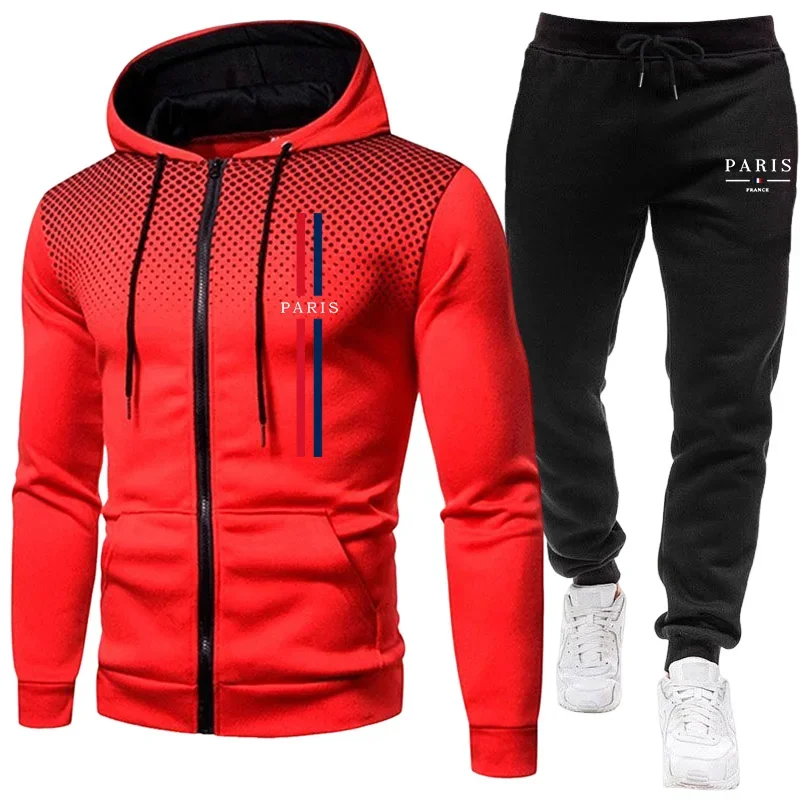Męski dres sportowy z kurtką n – Winter Clothing For recenzja i cena
