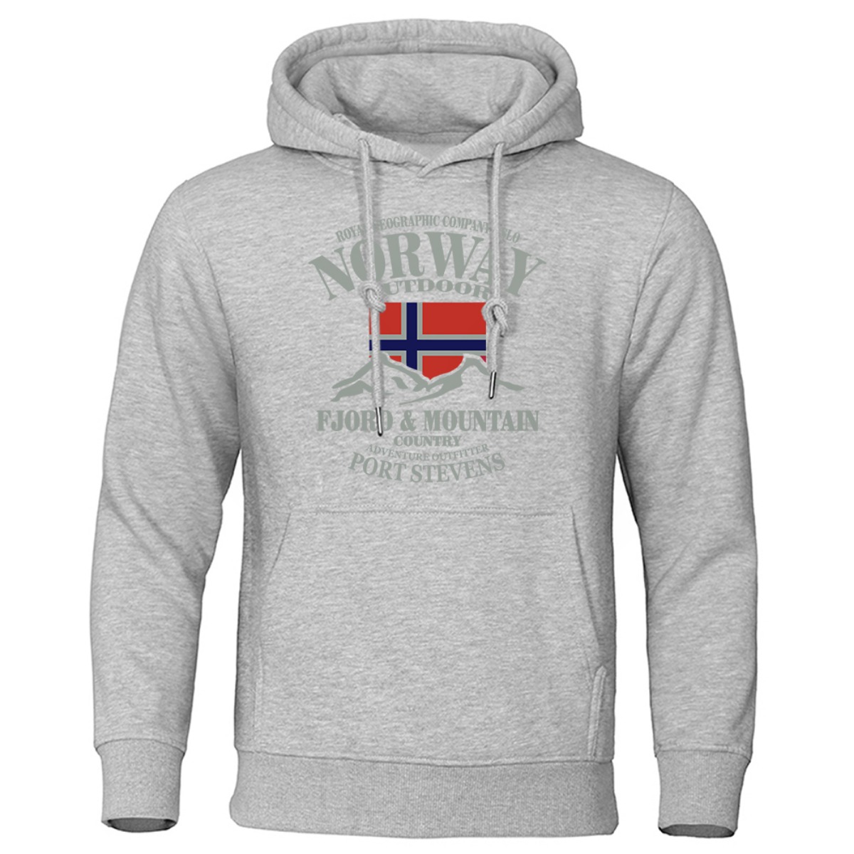 NORWEGIA Drukowane Modne Bluzy – Winter Clothing Norway recenzja i cena