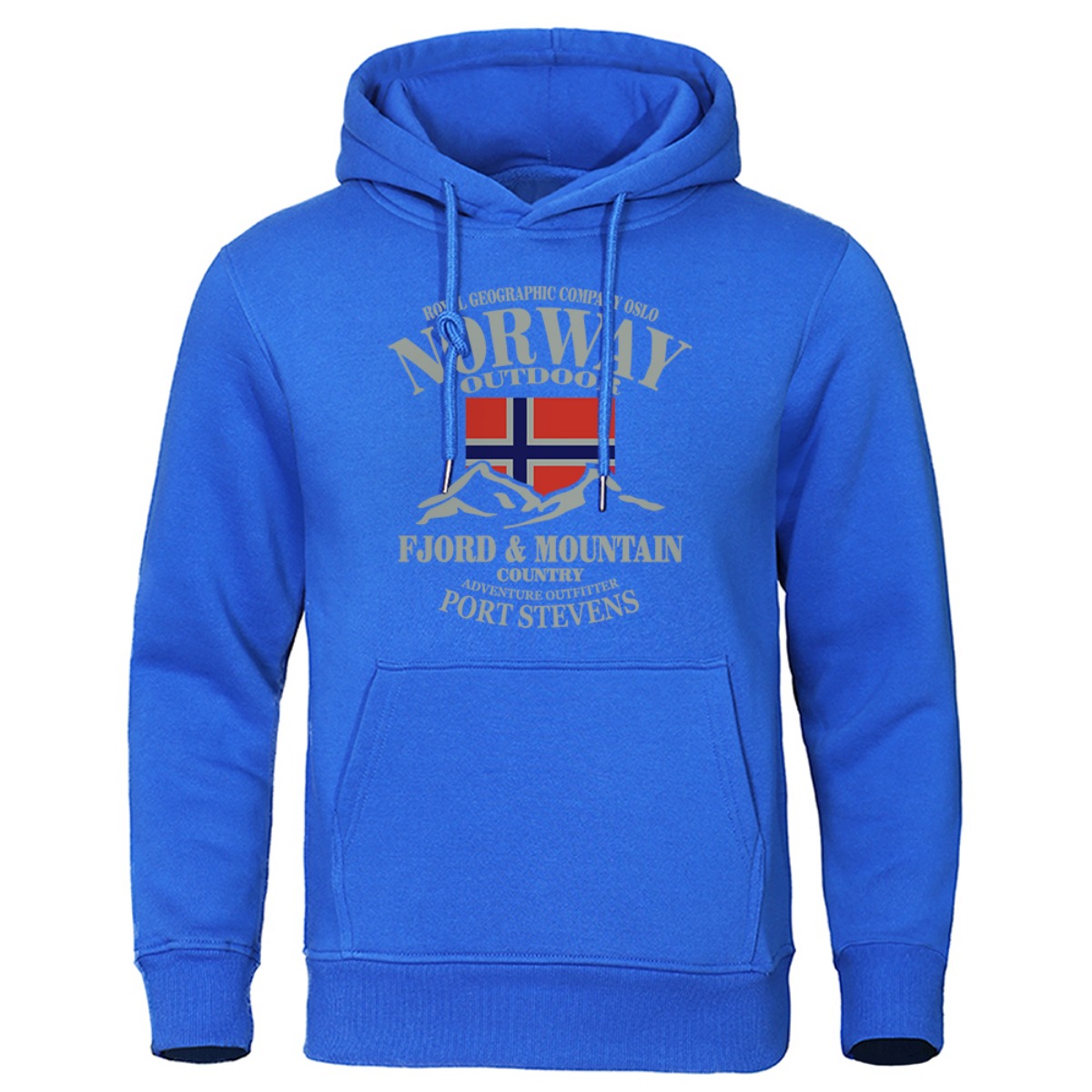 NORWEGIA Drukowane Modne Bluzy – Winter Clothing Norway recenzja i cena