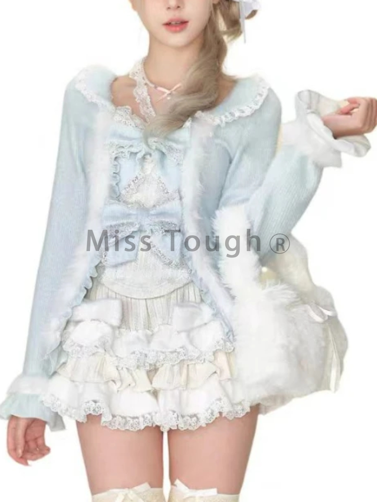 Japanese Sweet Lolita 3 Piece  – Winter Wear Clothes recenzja i cena