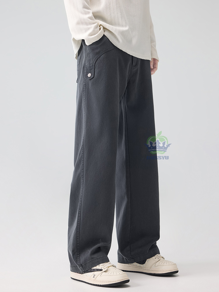 Męskie spodnie cargo z wysokie – Quality Winter Clothing Brand recenzja i cena