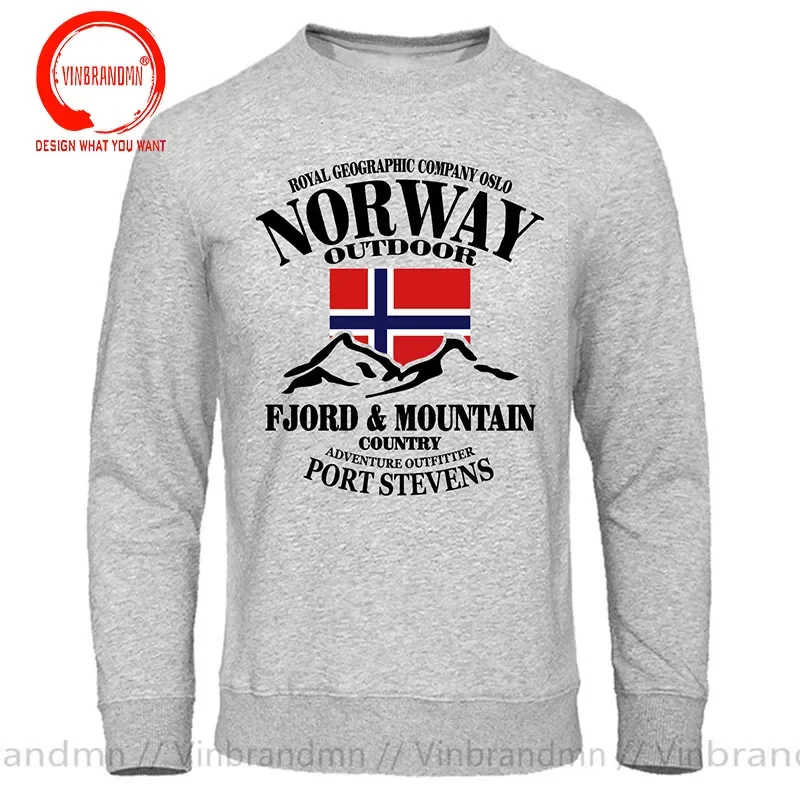 Norwegia fiord górski drukuje  – Winter Clothing Norway recenzja i cena