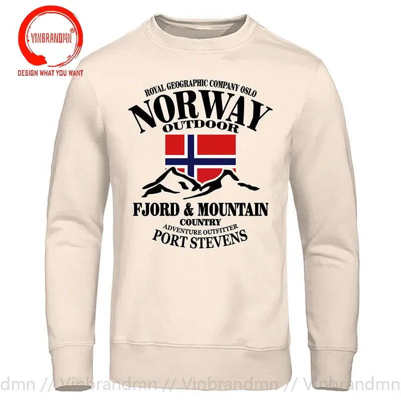 Norwegia fiord górski drukuje  – Winter Clothing Norway recenzja i cena