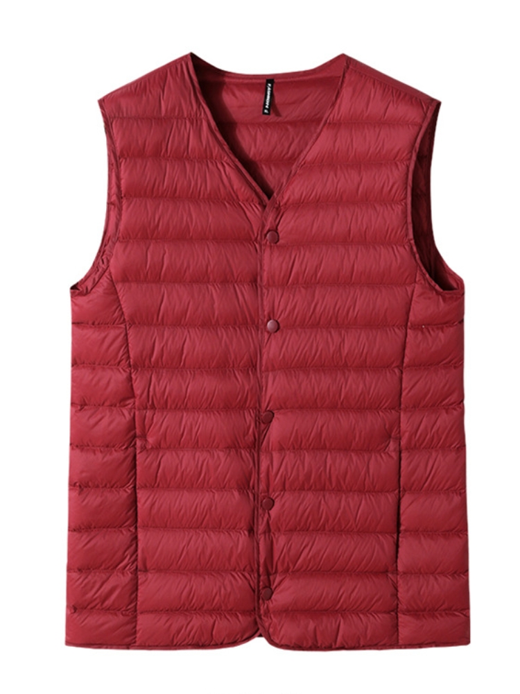 2023 Nowa zimowa kamizelka męs – Padded Vest Gilet recenzja i cena