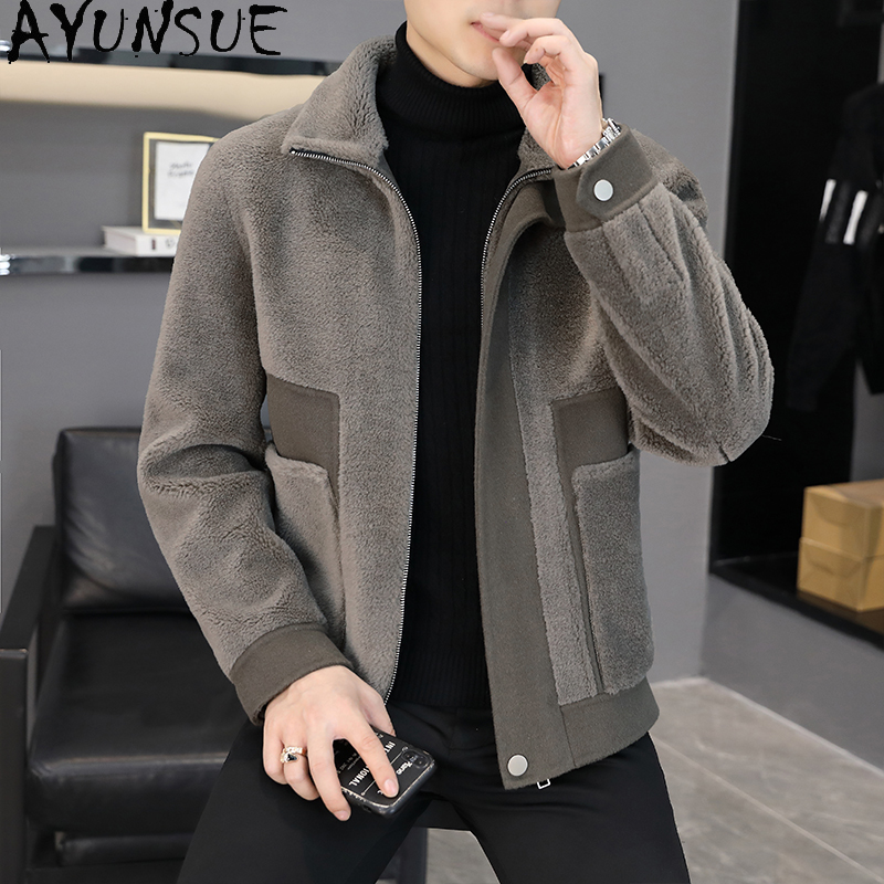 AYUNSUE Zimowe płaszcze męskie – Winter Clothing Korean recenzja i cena
