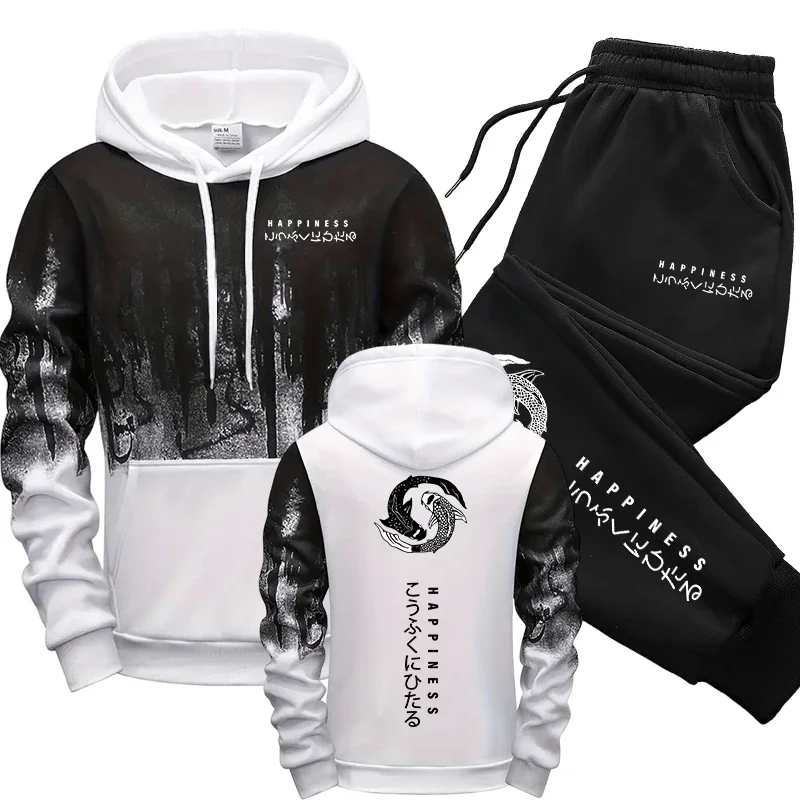 Japoński styl mody męska bluza – Winter Wear Clothes recenzja i cena