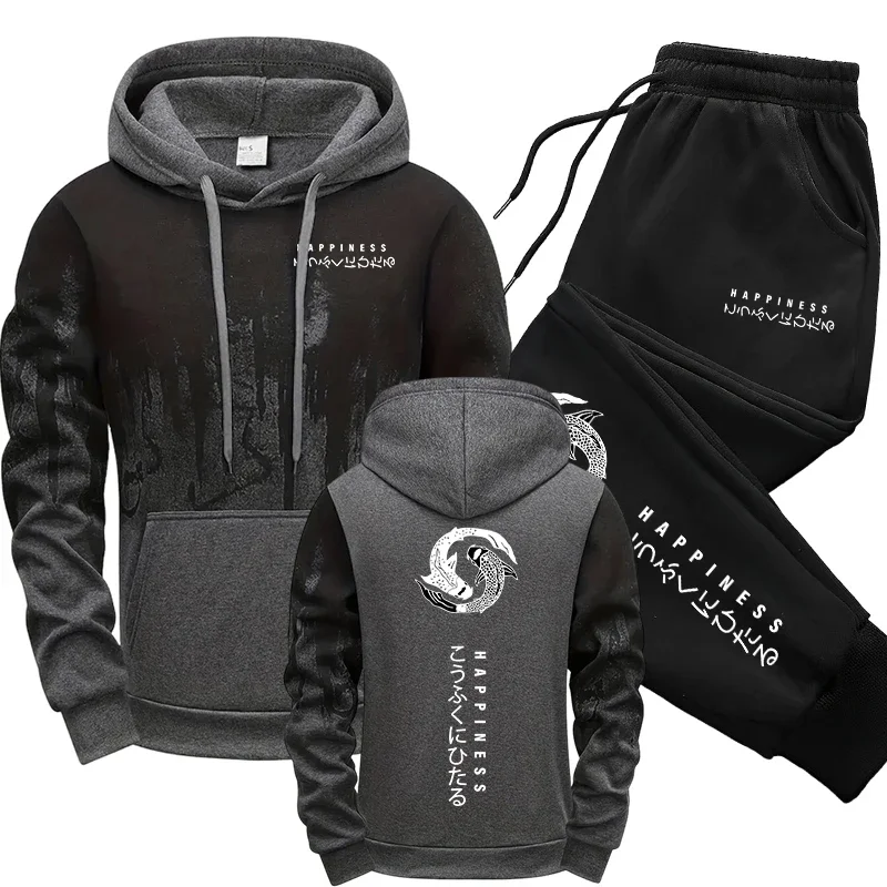 Japoński styl mody męska bluza – Winter Wear Clothes recenzja i cena