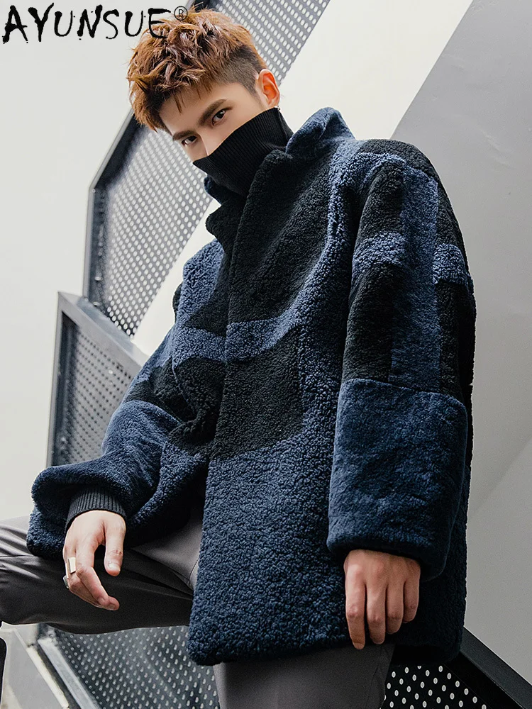 AYUNSUE 2025 Odzież męska Kurt – Winter Clothing Korean recenzja i cena