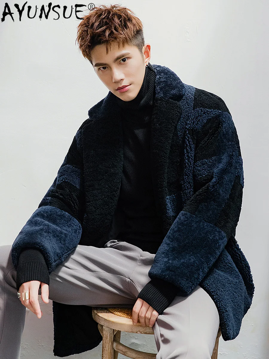AYUNSUE 2025 Odzież męska Kurt – Winter Clothing Korean recenzja i cena