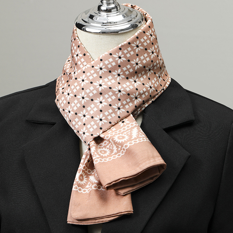 Męski szalik imitujący jedwab, – Winter Wear Clothes recenzja i cena