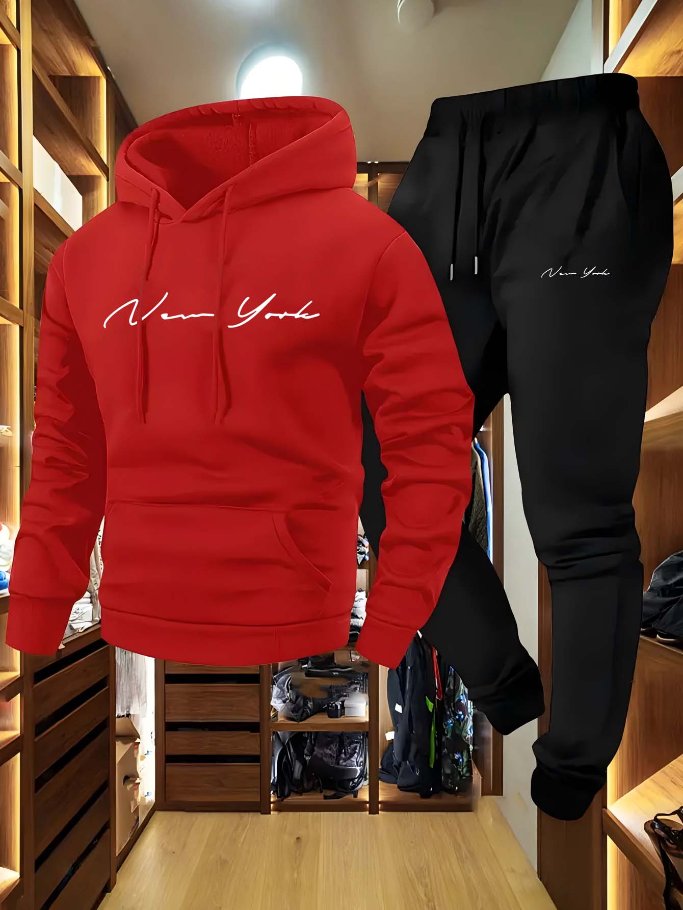 Męski komplet dresowy z miękką – Winter Wear Clothes recenzja i cena