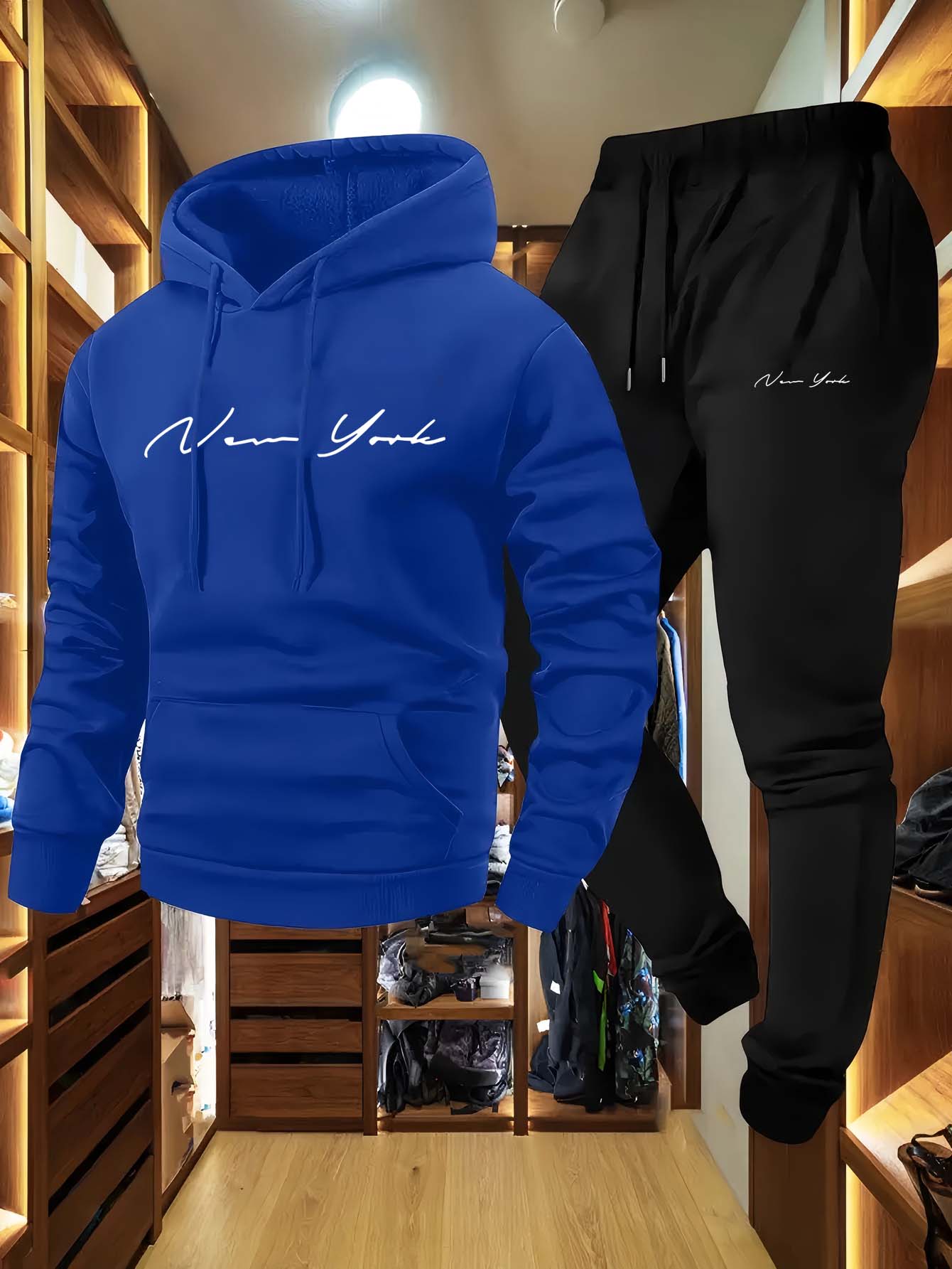 Męski komplet dresowy z miękką – Winter Wear Clothes recenzja i cena