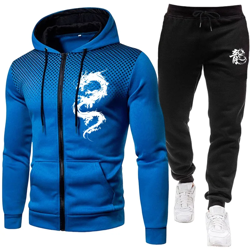 Męski Zestaw z Nadrukiem Smoka – Winter Clothing For recenzja i cena