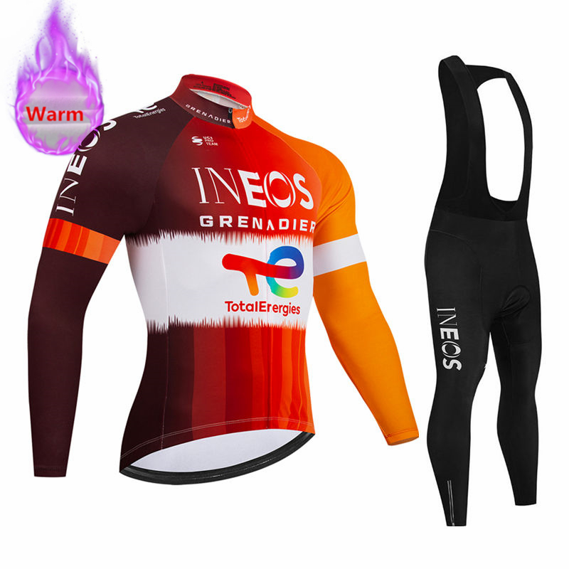 Zestaw kolarski Ineos Team Win – Winter Clothing Men Sale recenzja i cena